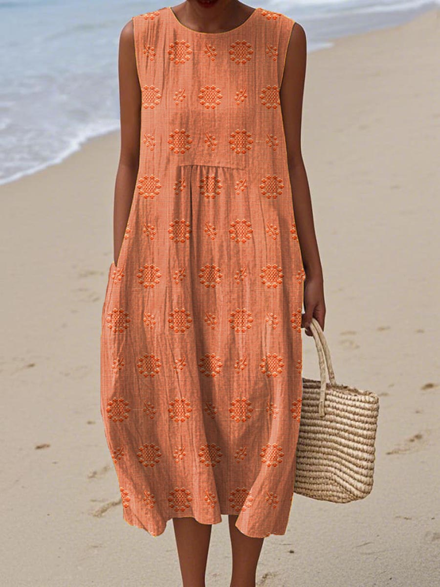 Beeckhoven™ | Elegante Zomer Jurk Met Zakken