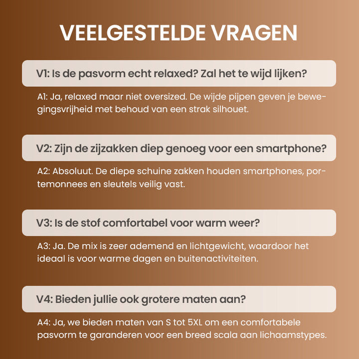 Beeckhoven™ | Luchtige & Comfortabele Heren Zomerbroek