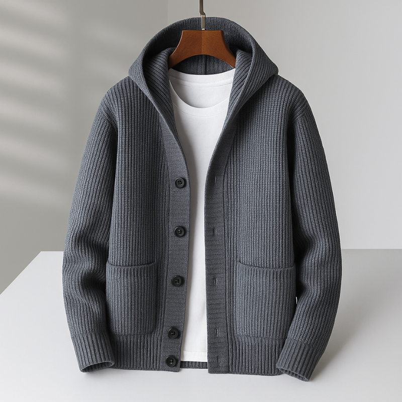 Beeckhoven™ | Heren Vest Met Capuchon – Stijlvolle warmte voor elke dag