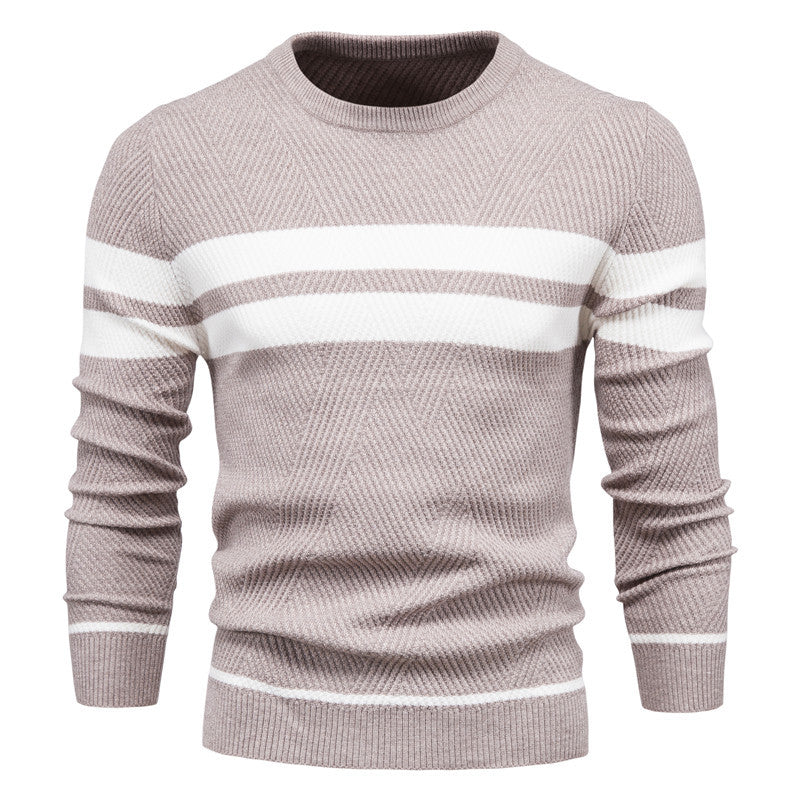 Beeckhoven™ | Moderne Herentrui Met Streepdesign