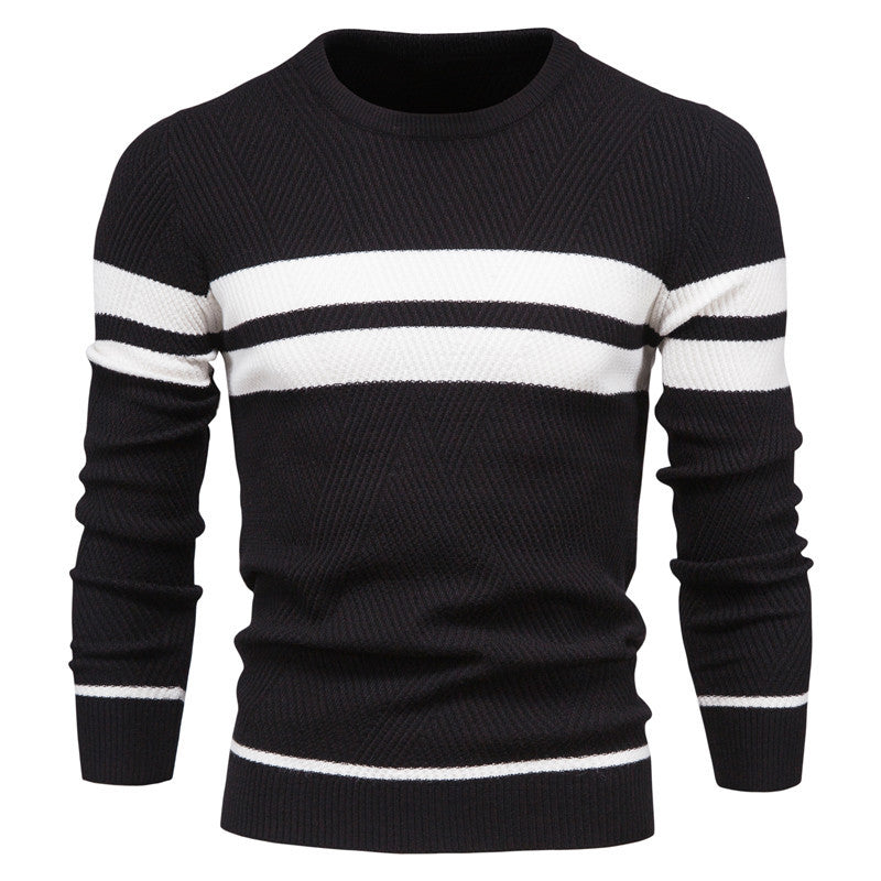Beeckhoven™ | Moderne Herentrui Met Streepdesign