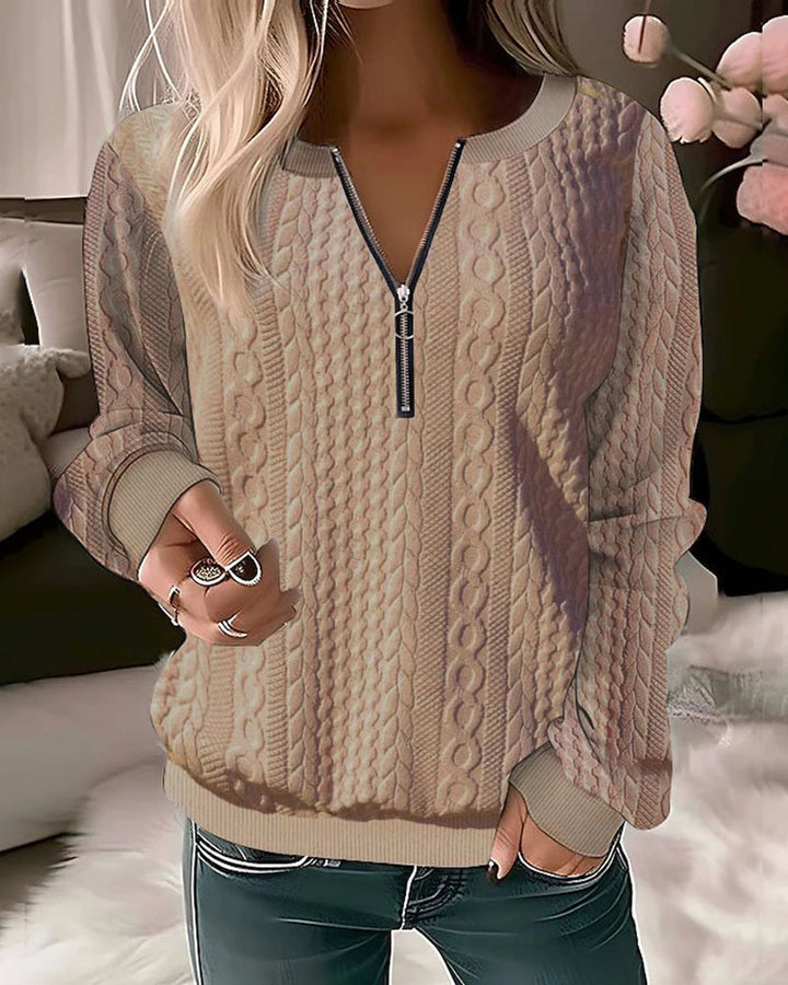 Aurora™ l Luxe Trui met rits
