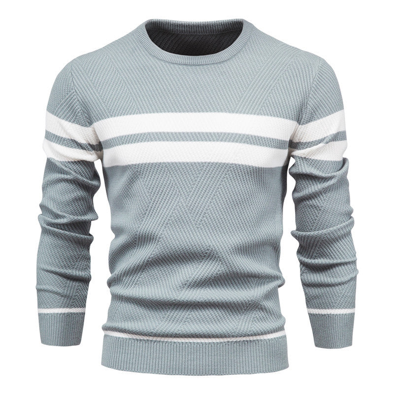 Beeckhoven™ | Moderne Herentrui Met Streepdesign