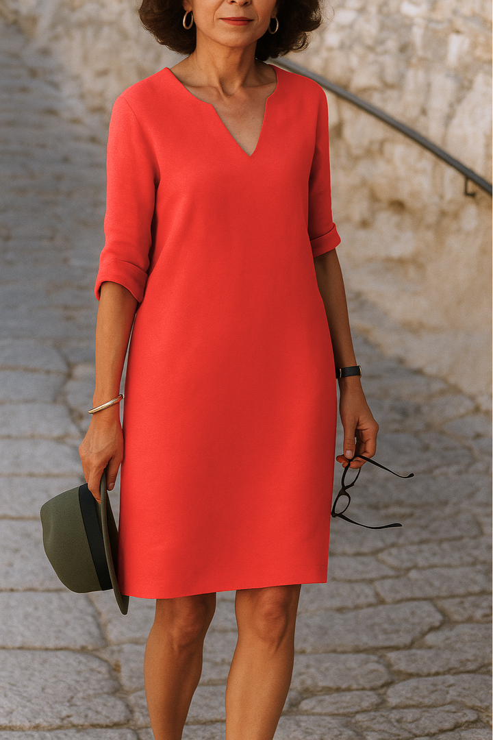 Beeckhoven™ | Elegante Jurk Met V-Hals