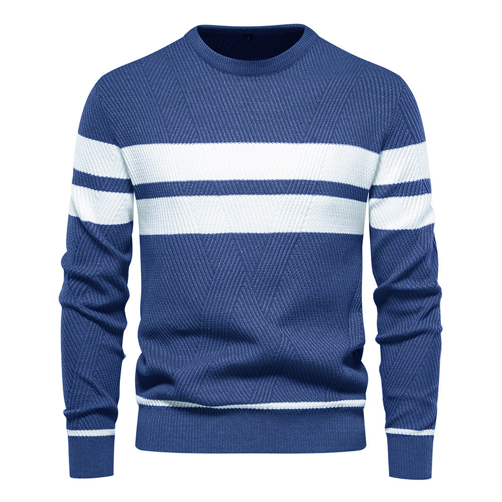 Beeckhoven™ | Moderne Herentrui Met Streepdesign