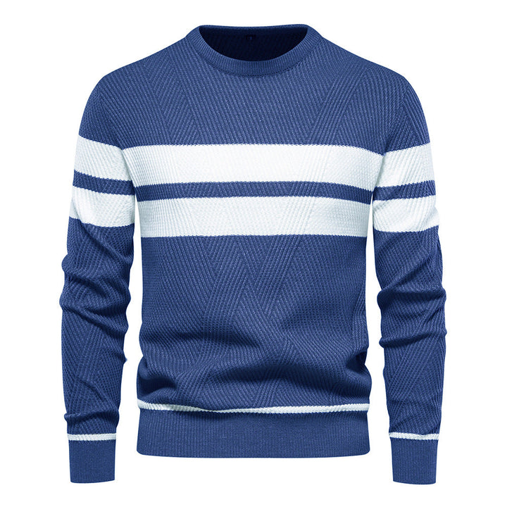 Beeckhoven™ | Moderne Herentrui Met Streepdesign
