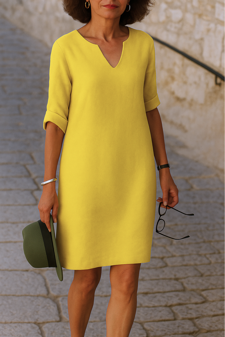 Beeckhoven™ | Elegante Jurk Met V-Hals