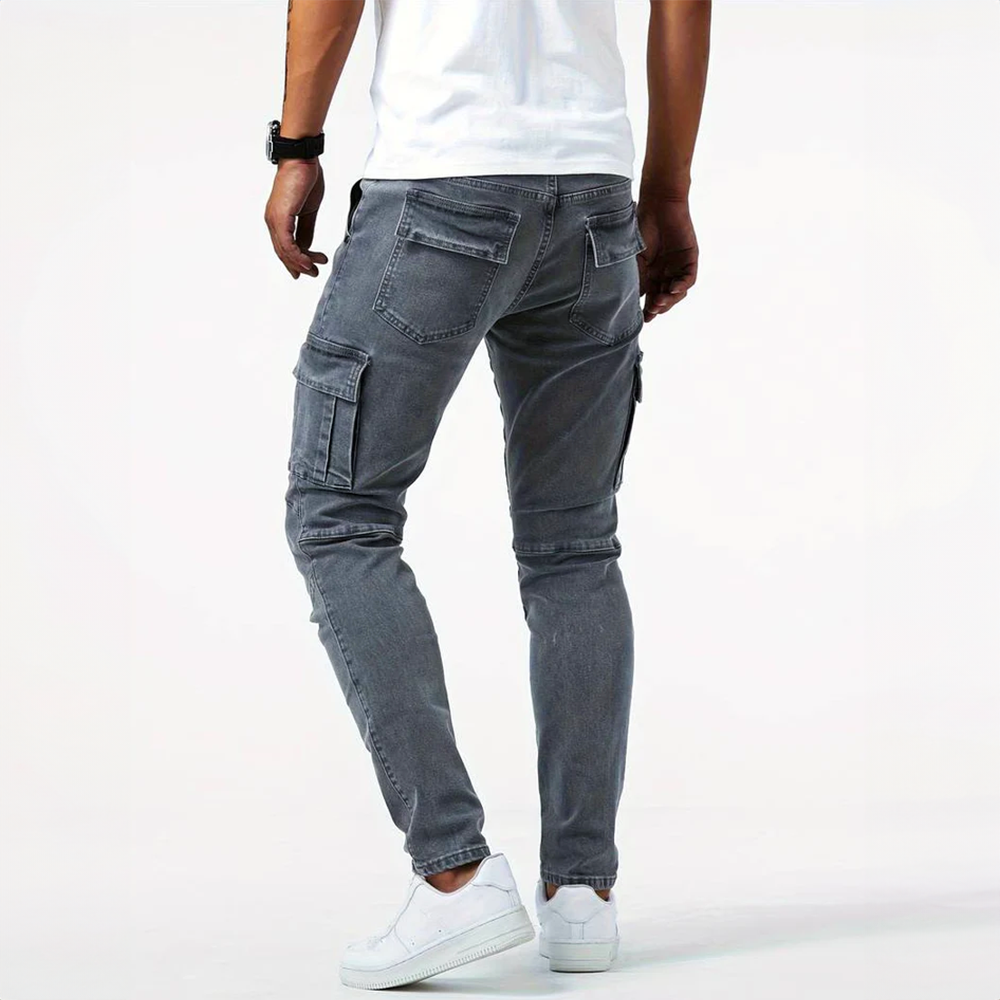 Beeckhoven™ | Casual Cargo Spijkerbroek