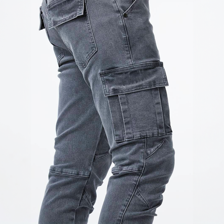 Beeckhoven™ | Casual Cargo Spijkerbroek