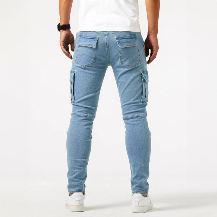 Beeckhoven™ | Casual Cargo Spijkerbroek