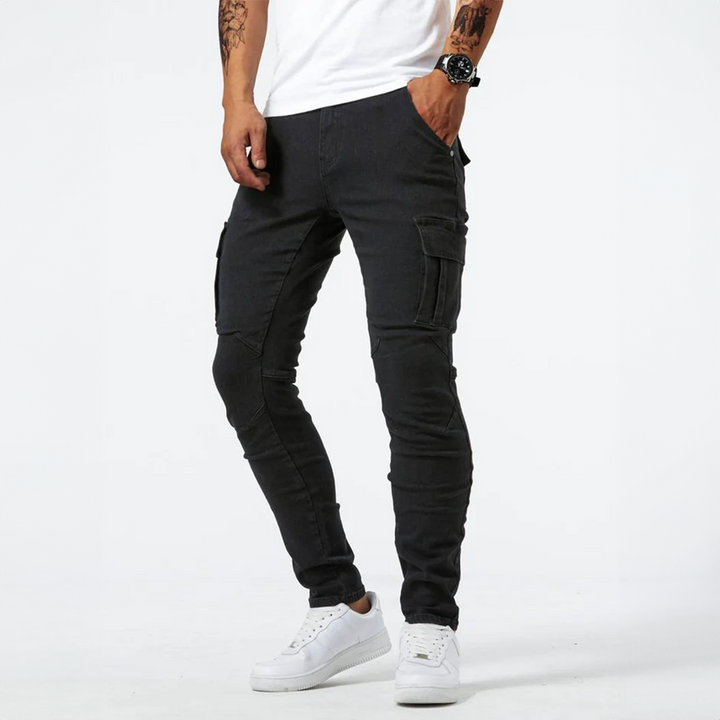 Beeckhoven™ | Casual Cargo Spijkerbroek