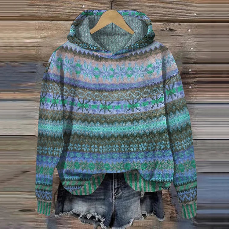 Beeckhoven™ | Etnische Retro Hoodie