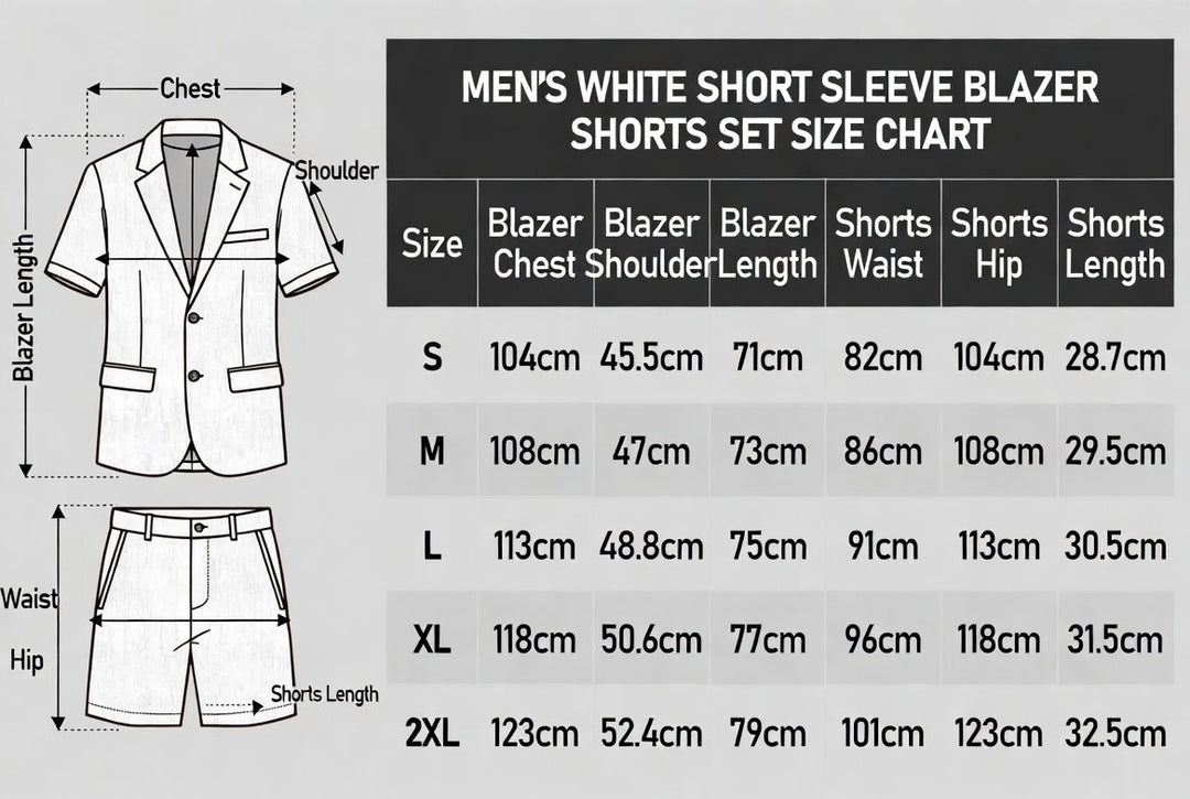 Beeckhoven™ | Luxe Heren Zomerset met Blazer en Short