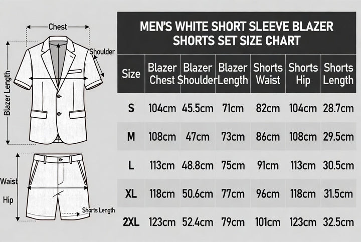 Beeckhoven™ | Luxe Heren Zomerset met Blazer en Short