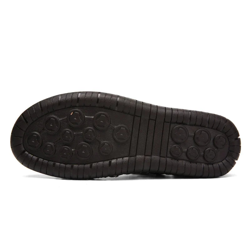 Beeckhoven™ | Klassieke Lederen Heren Sandalen