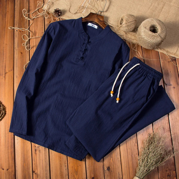 Beeckhoven™ | Linnen Retro Set Voor Heren