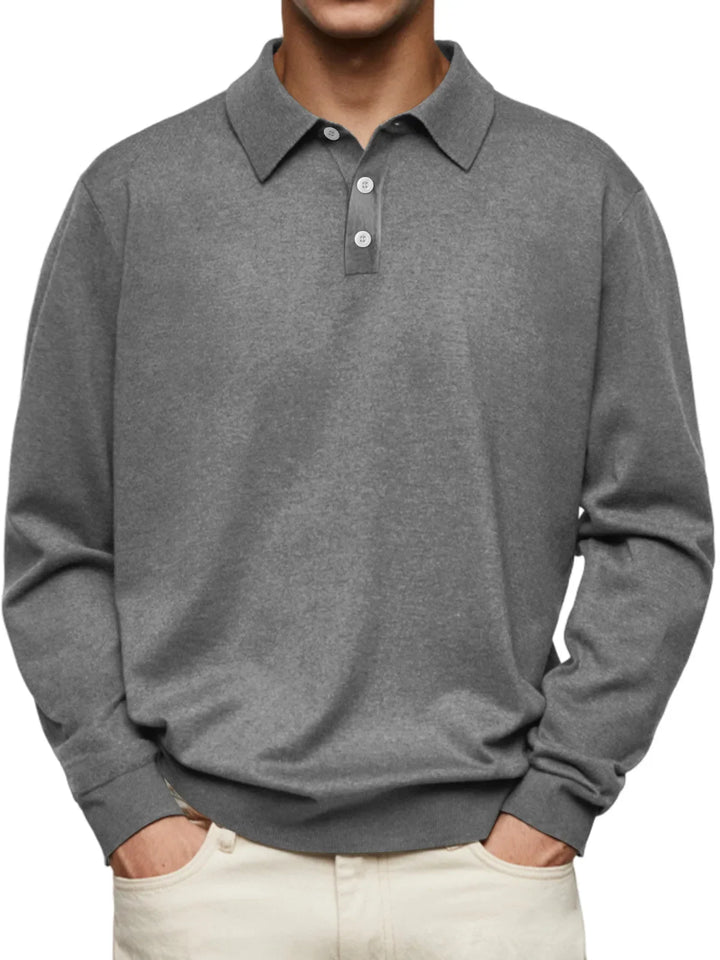 Beeckhoven™ | Casual Poloshirt Met Lange Mouwen
