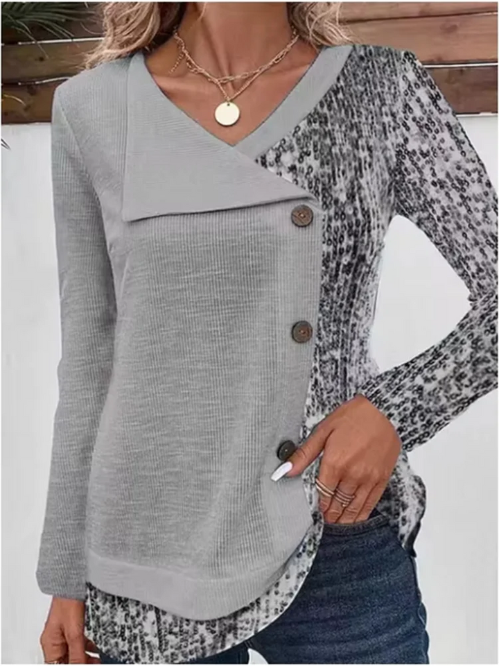Beeckhoven ™ | Elegante Herfstblouse Met Lange Mouwen