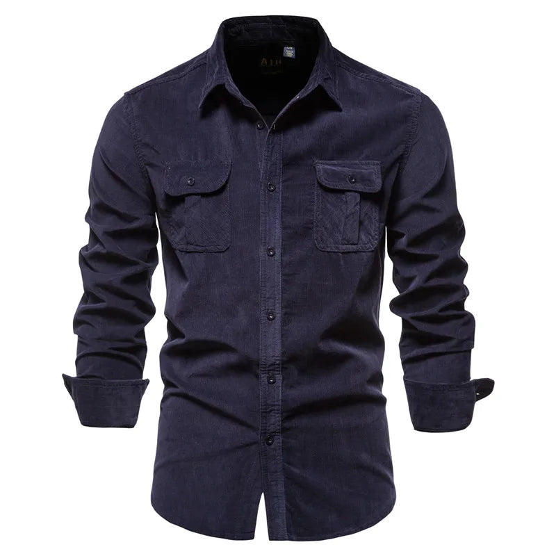 Beeckhoven™ | Stijlvol Katoenen Herenblouse