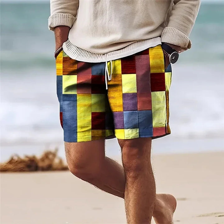 Beeckhoven™ | Kleurrijke Heren Strandbroek