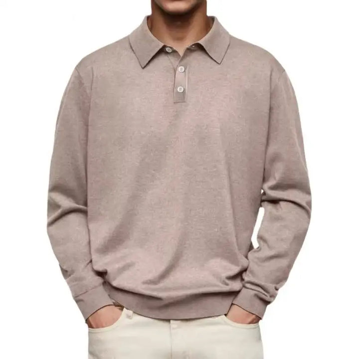 Beeckhoven™ | Casual Poloshirt Met Lange Mouwen