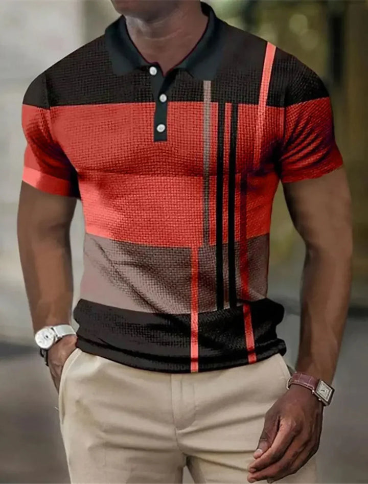 Beeckhoven™ | Gestreept Casual Poloshirt
