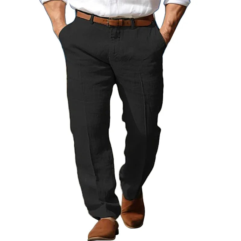 Beeckhoven™ | Klassevolle Linnen Heren Broek