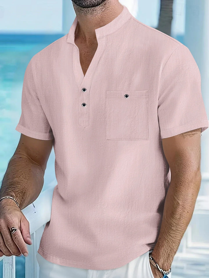 Beeckhoven™ | Casual Linnen Heren Overhemd