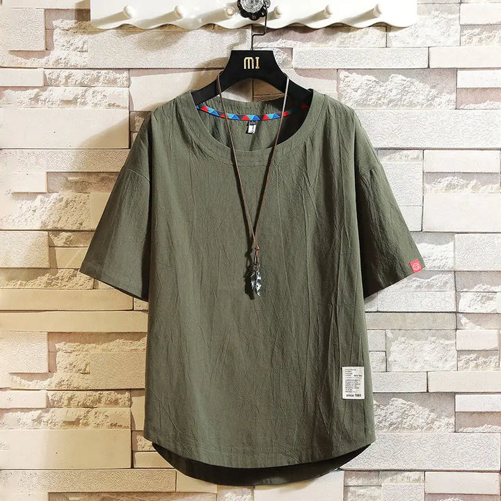 Beeckhoven™ | Oversized Linnen T-Shirt