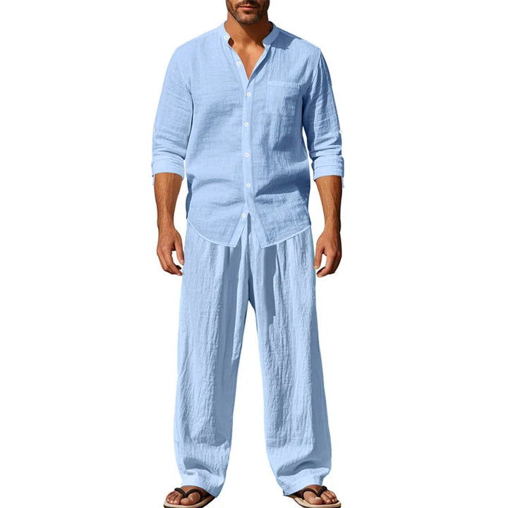 Beeckhoven™ | Comfortabele Linnen Heren Set