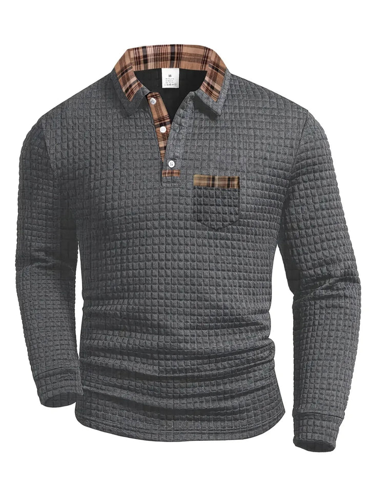 Beeckhoven™ | Polo Shirt Met Ruitpatroon
