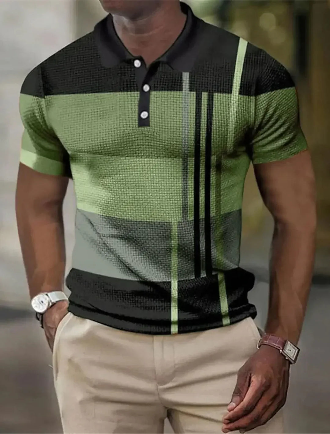 Beeckhoven™ | Gestreept Casual Poloshirt