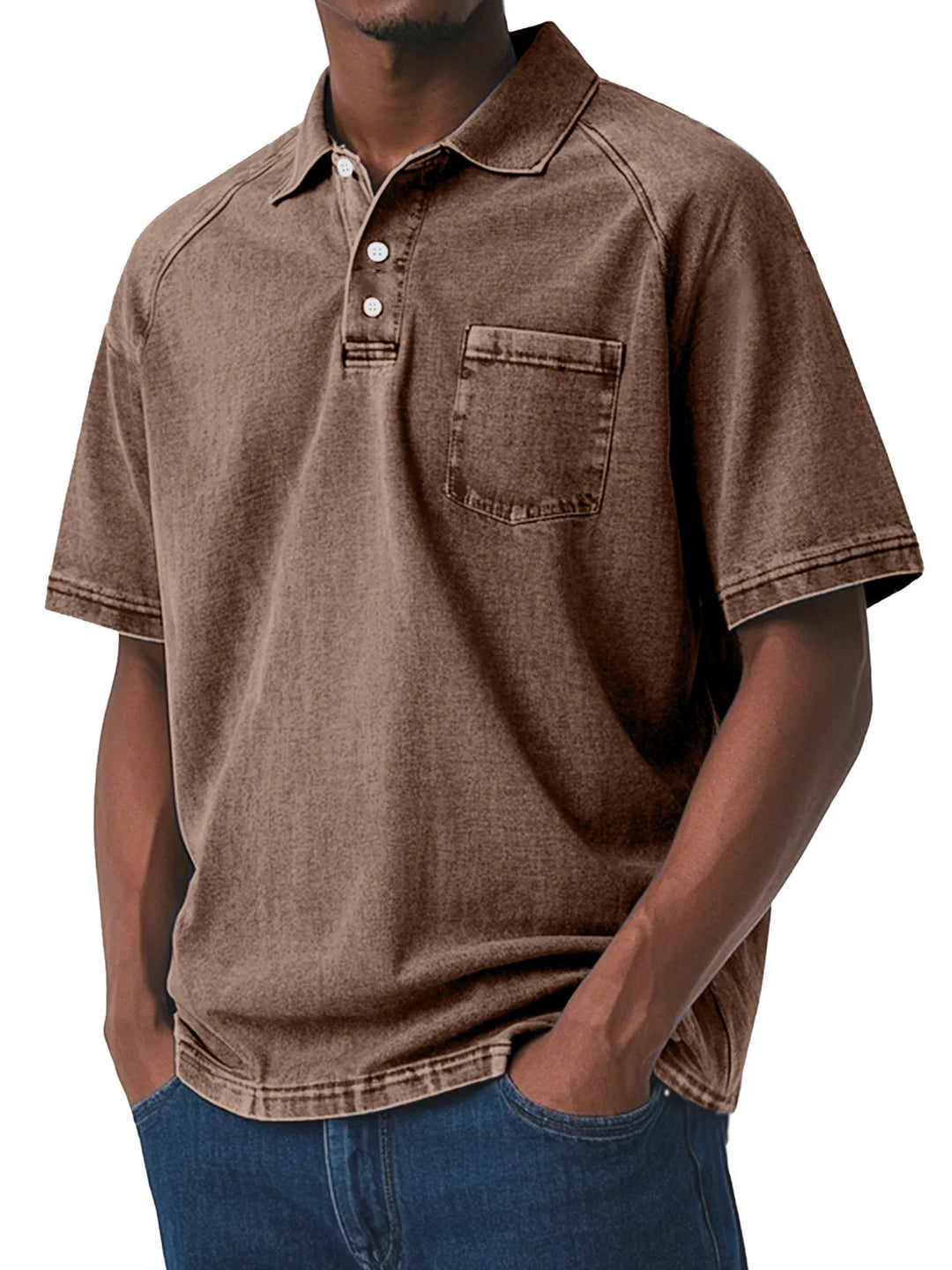 Beeckhoven™ | Vintage Heren Poloshirt Met Kraag