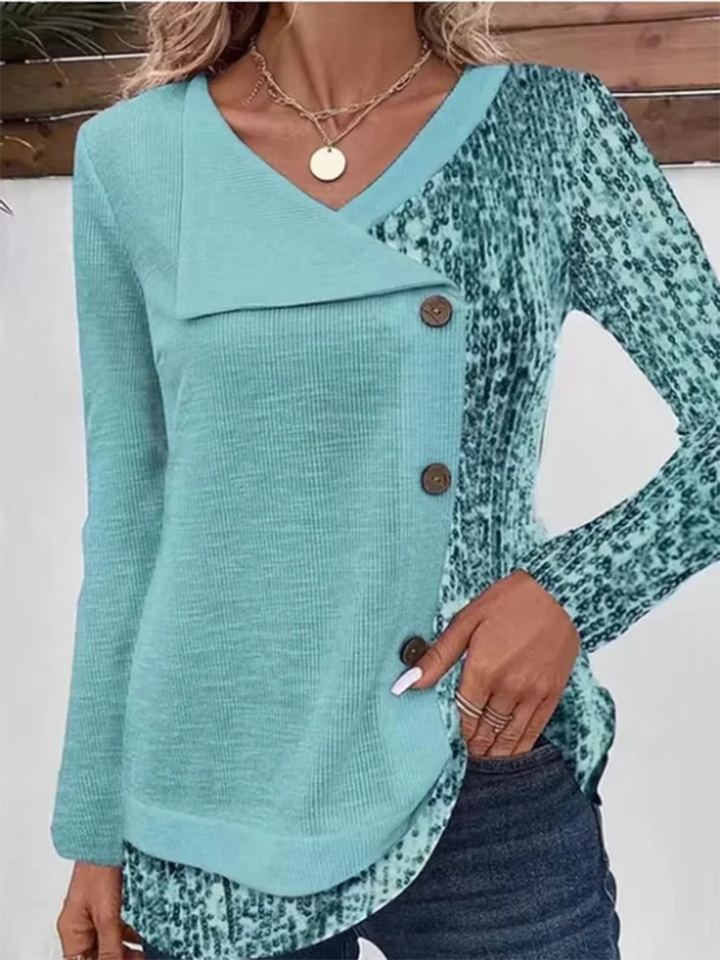 Beeckhoven ™ | Elegante Herfstblouse Met Lange Mouwen