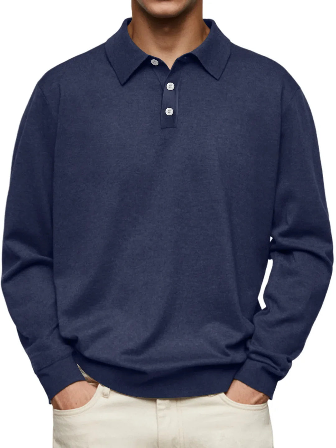 Beeckhoven™ | Casual Poloshirt Met Lange Mouwen
