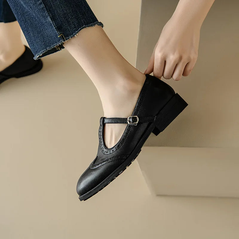 Miranda™ | Elegante Damesschoenen met T-Bandje