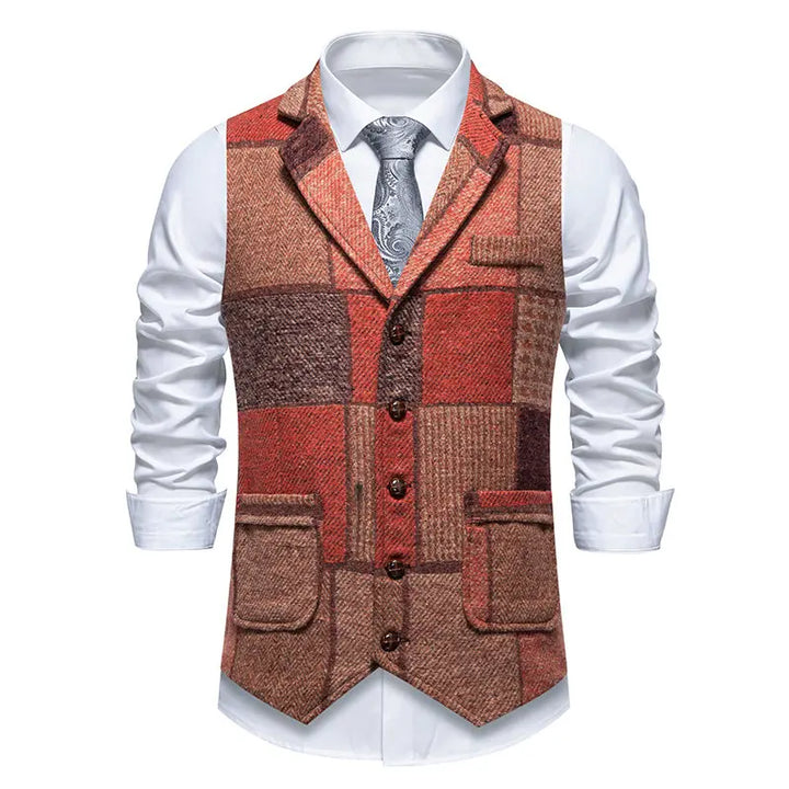 Beeckhoven™ | Geruite Heren Gillet