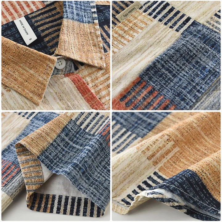Beeckhoven™ | Kleurrijke Patchwork Blouse