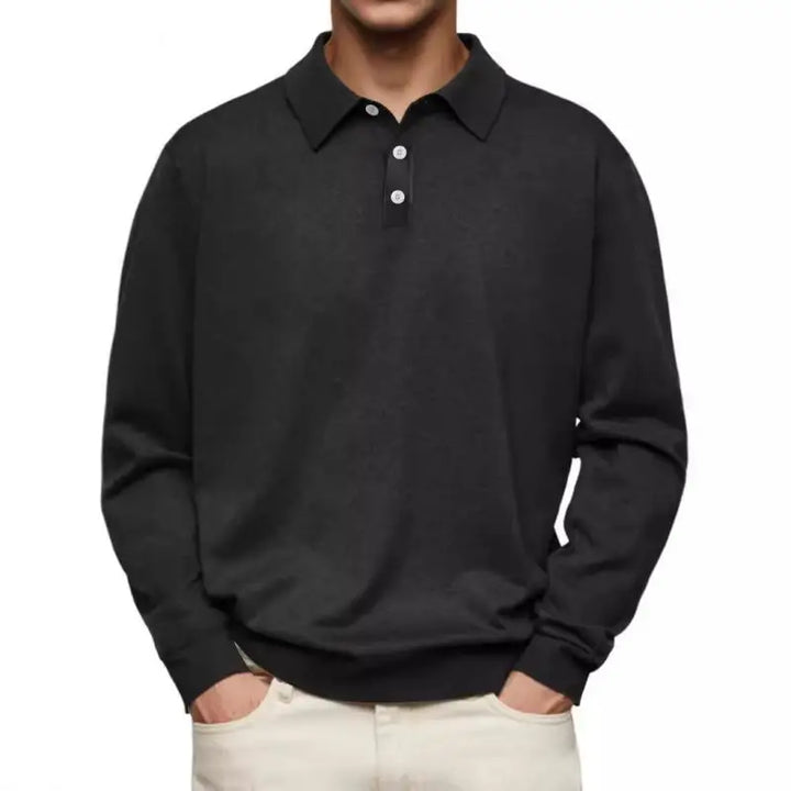 Beeckhoven™ | Casual Poloshirt Met Lange Mouwen