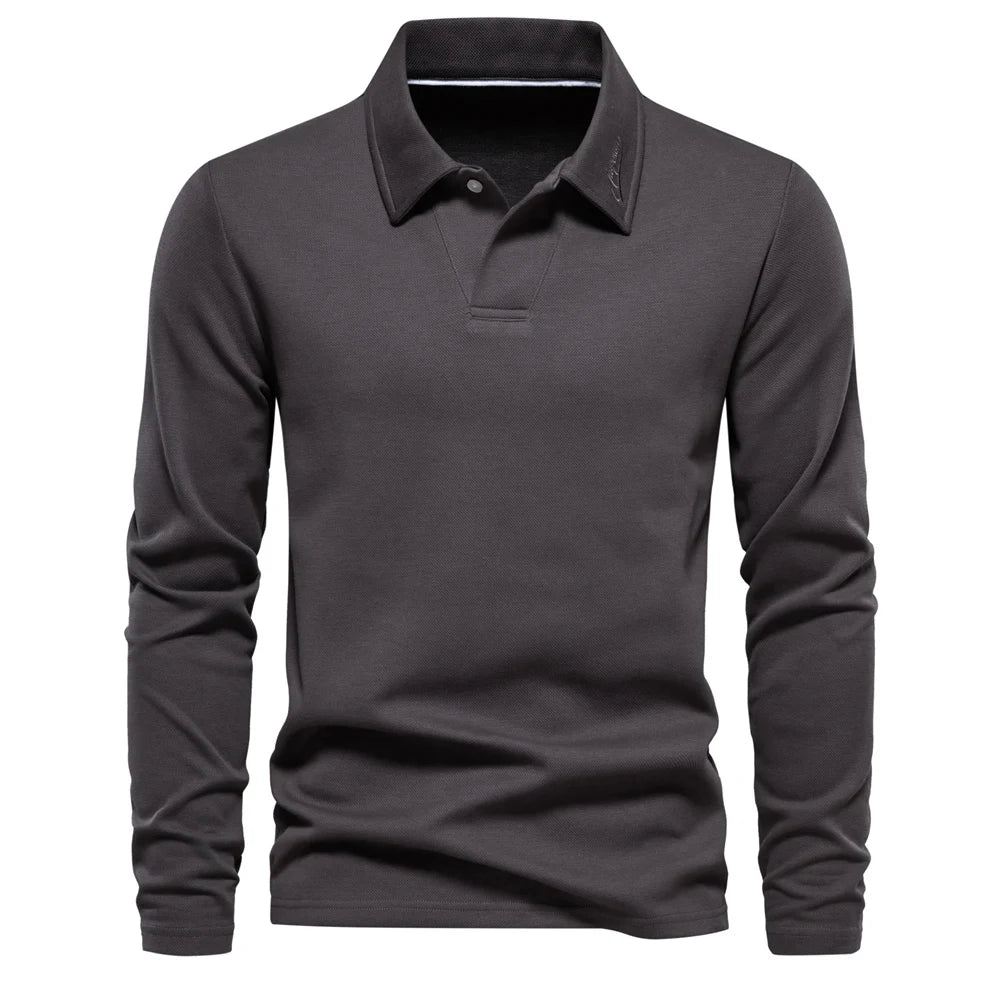 Beeckhoven™ | Casual Polo Met Lange Mouwen