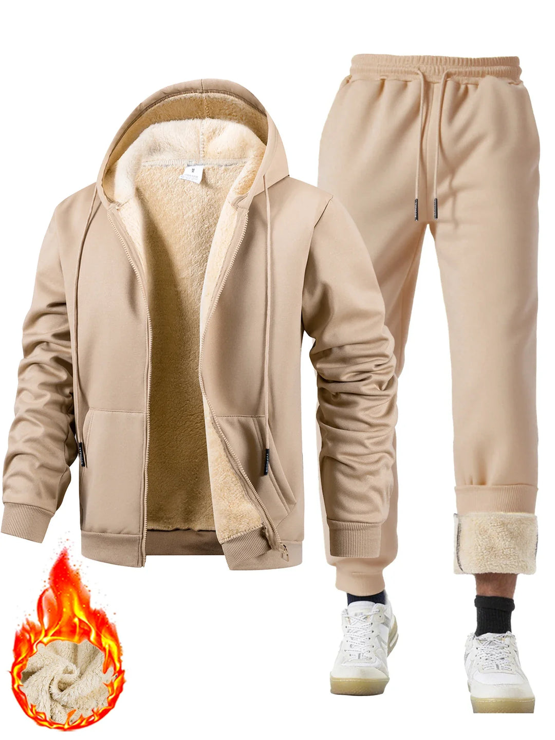 Beeckhoven™ | Gevoerde Casual Heren Set