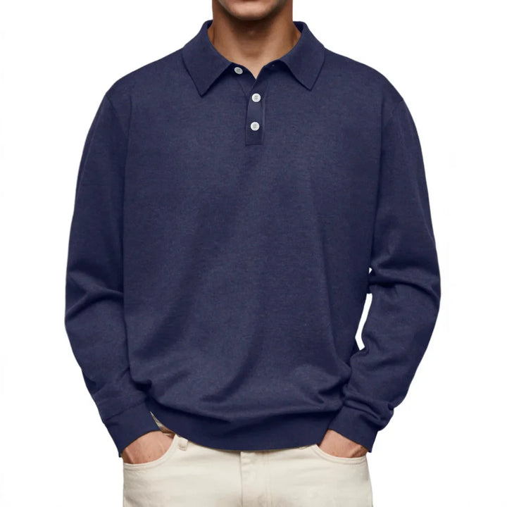 Beeckhoven™ | Alledaags Poloshirt met Lange Mouwen