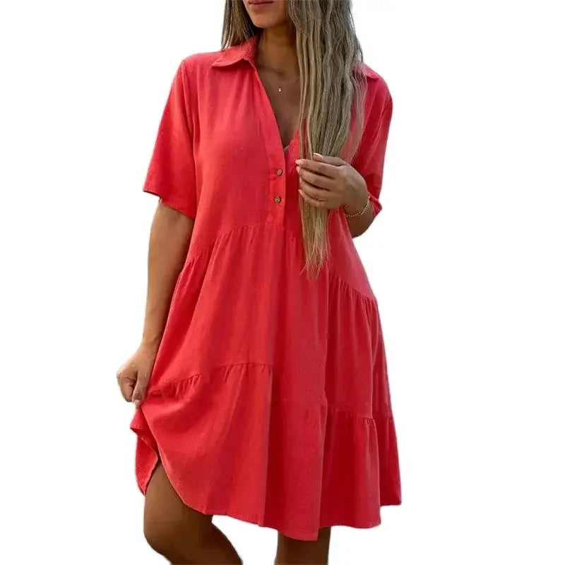 Beeckhoven ™ | Elegante Damesjurk Met V-Hals