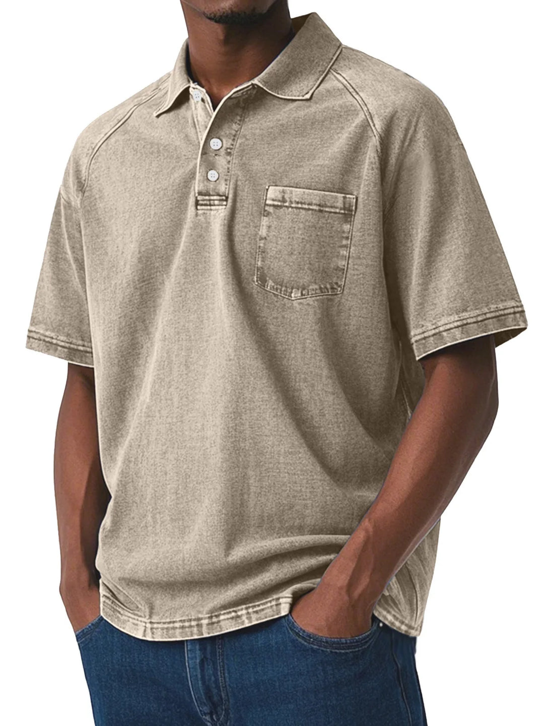 Beeckhoven™ | Vintage Heren Poloshirt Met Kraag
