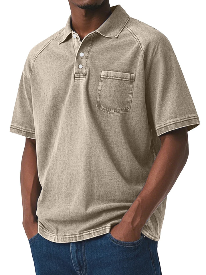 Beeckhoven™ | Vintage Heren Poloshirt Met Kraag