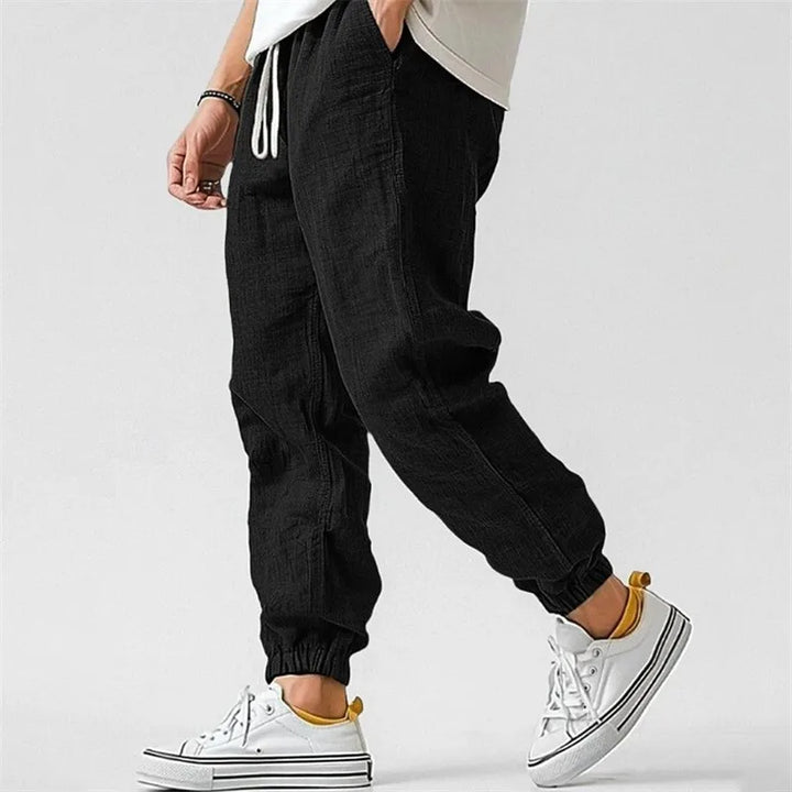 Beeckhoven™ | Elastische Linnen Heren Broek