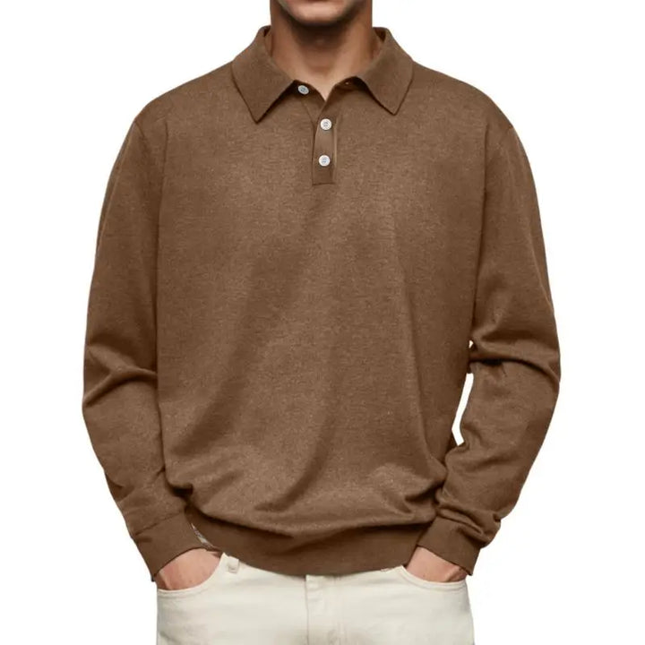 Beeckhoven™ | Casual Poloshirt Met Lange Mouwen