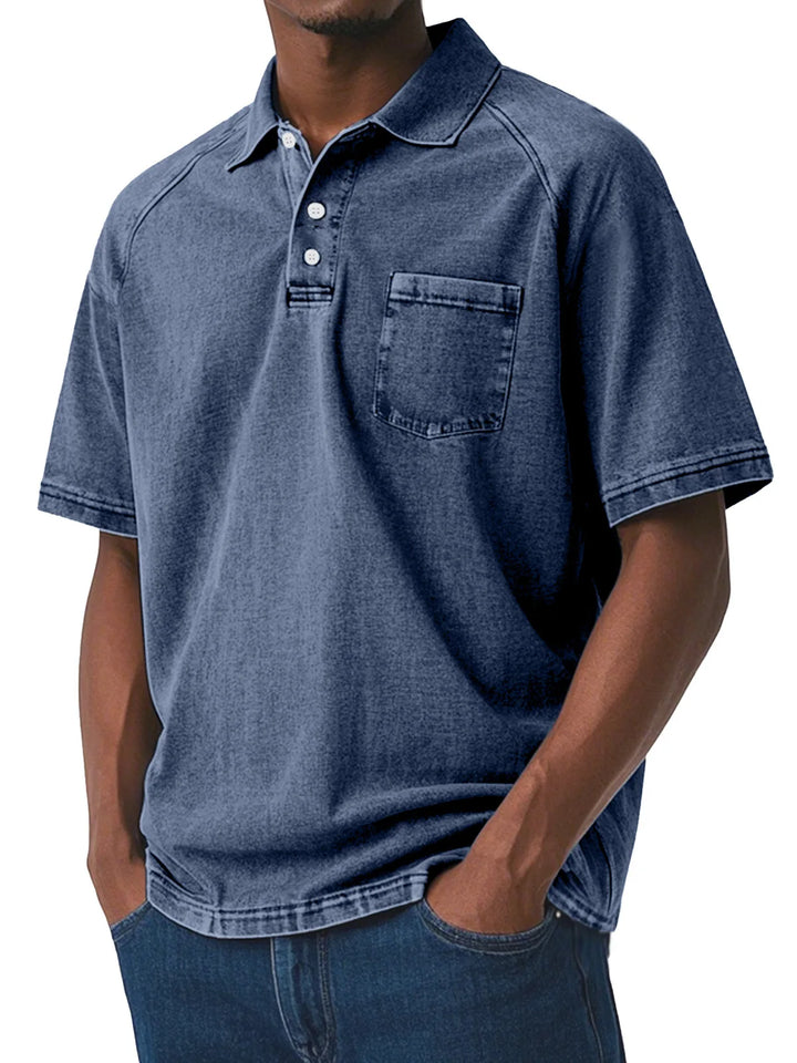 Beeckhoven™ | Vintage Heren Poloshirt Met Kraag
