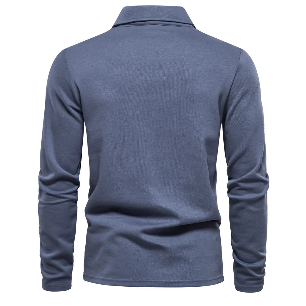 Beeckhoven™ | Casual Polo Met Lange Mouwen