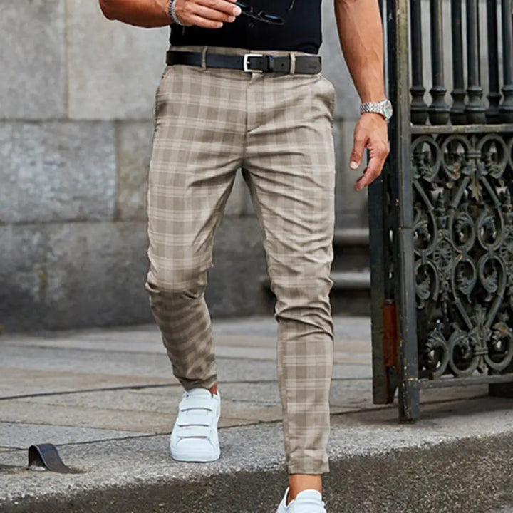 Beeckhoven™ | Casual Geruite Herenbroek